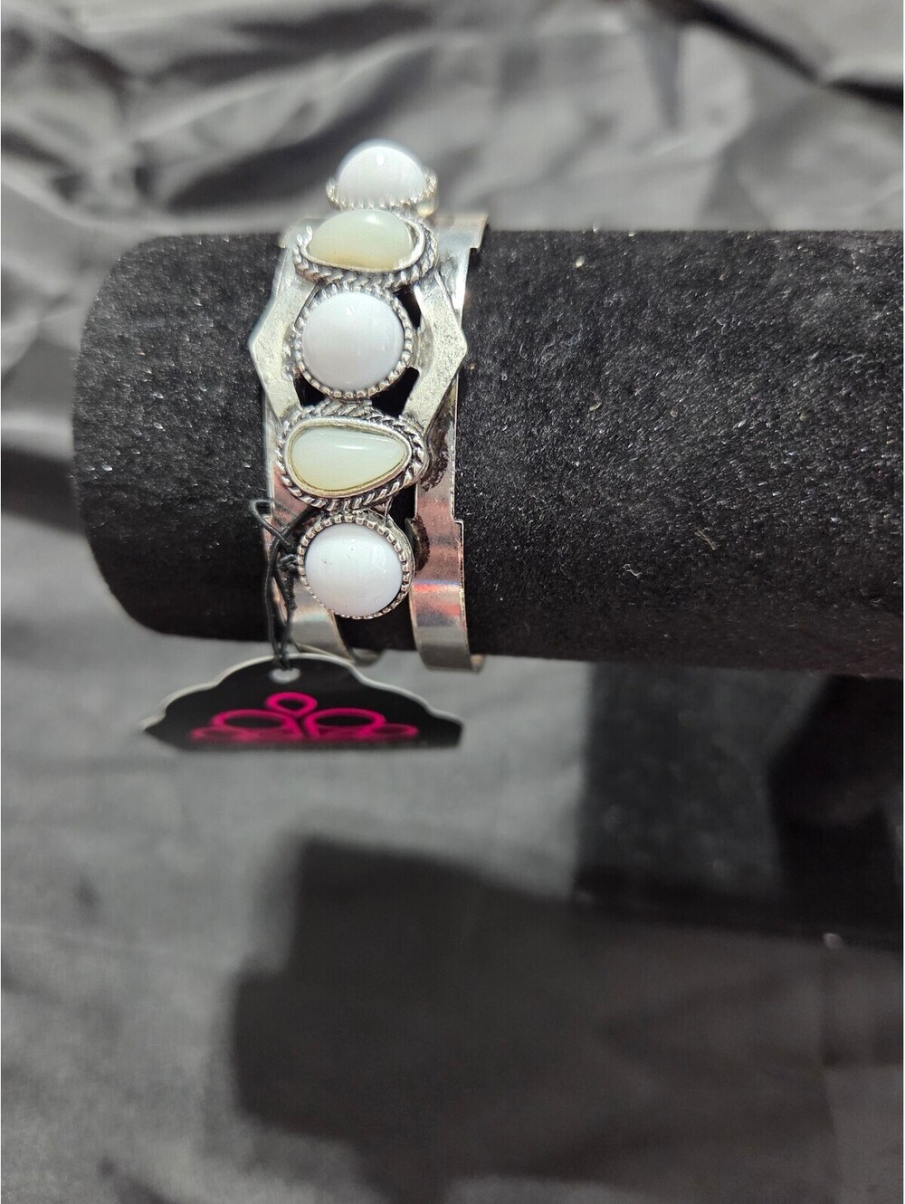 White Stone Bracelet